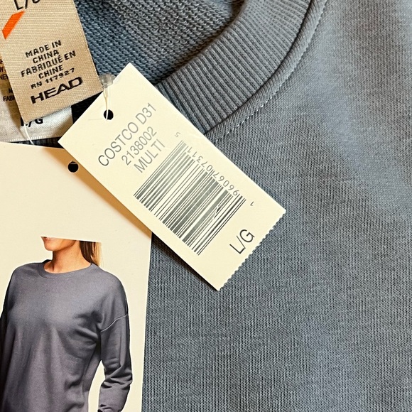 Head Pale Blue Sweatshirt - Picture 4 of 4